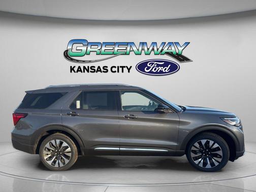 CARBONIZED GRAY METALLIC 2026 Ford Explorer Platinum