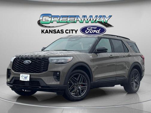 Gray 2026 Ford Explorer ST-Line