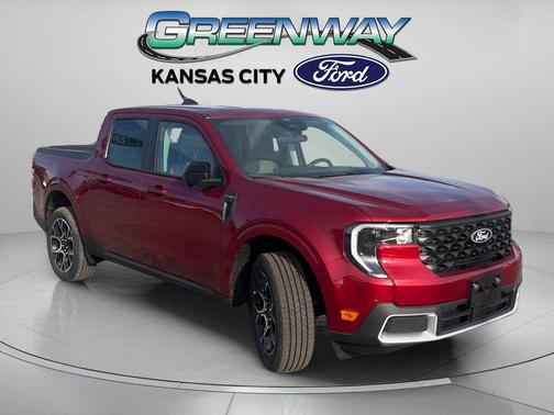 Ruby Red Metallic Tinted Clearcoat 2026 Ford Maverick Lariat