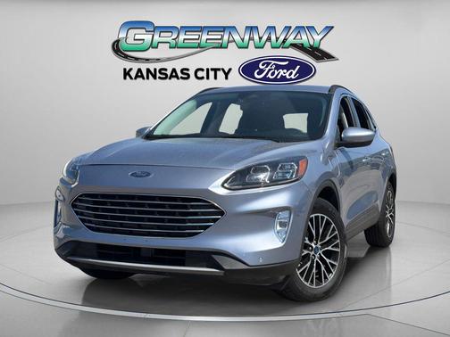 ICED BLUE SILVER METALLIC 2022 Ford Escape Titanium