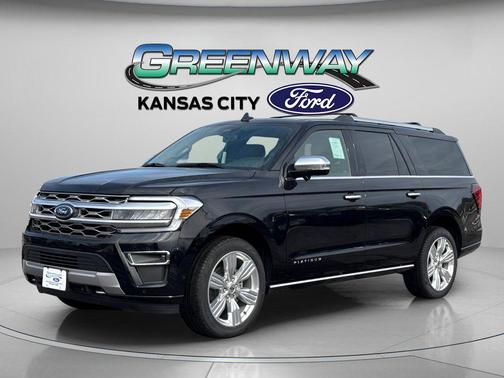 Agate Black Metallic 2024 Ford Expedition Max Platinum