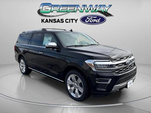Agate Black Metallic 2024 Ford Expedition Max Platinum