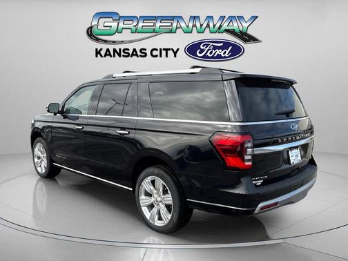 Agate Black Metallic 2024 Ford Expedition Max Platinum