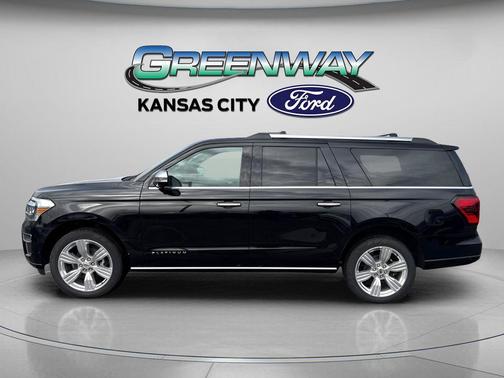 Agate Black Metallic 2024 Ford Expedition Max Platinum