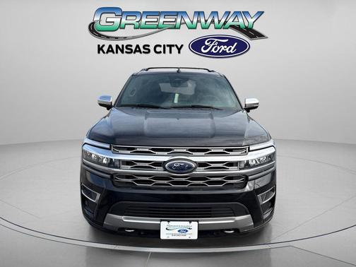Agate Black Metallic 2024 Ford Expedition Max Platinum