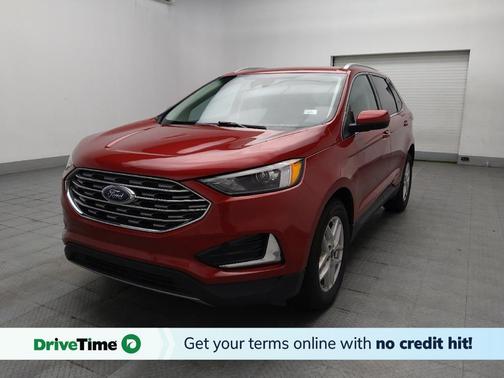 Rapid Red Metallic Tinted Clearcoat 2022 Ford Edge SEL