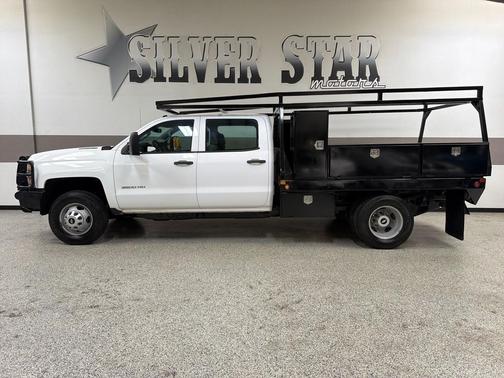 2015 Chevrolet Silverado 3500 DRW RWD Utility/ Service Flat Bed Duramax