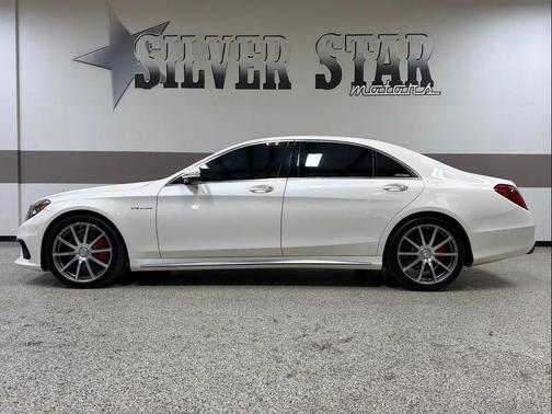 designo Diamond White Metallic 2016 Mercedes-Benz AMG S 63 4MATIC