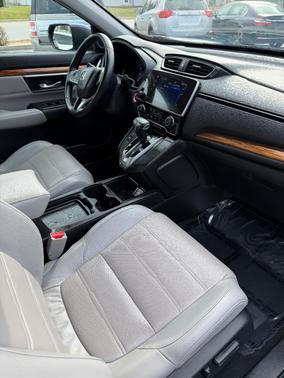 blue 2017 Honda CR-V EX-L