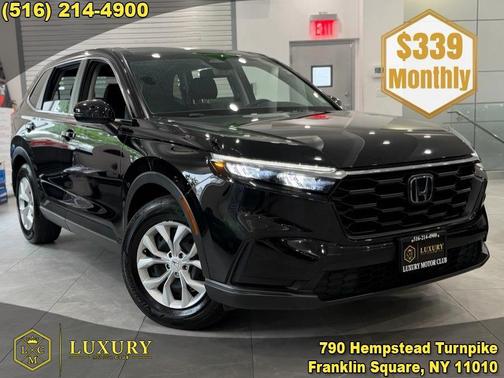 Crystal Black Pearl 2025 Honda CR-V LX 2WD