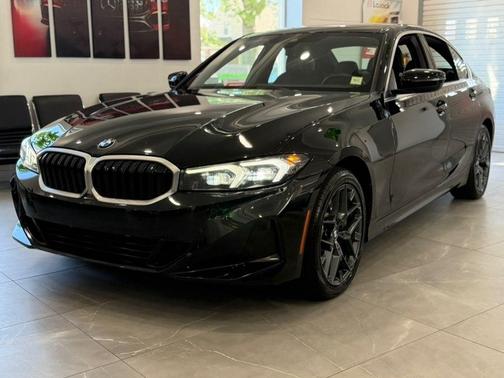 Black Sapphire Metallic 2025 BMW 330 330i Sedan