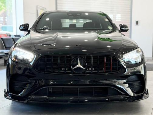 Black 2023 Mercedes-Benz E-Class 4MATIC