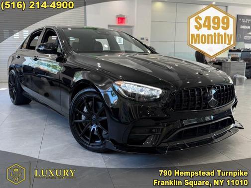 Black 2023 Mercedes-Benz E-Class 4MATIC