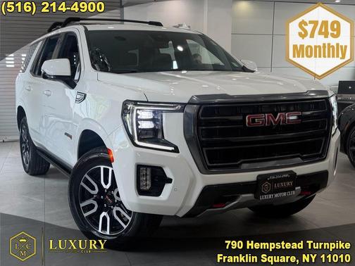 Summit White 2024 GMC Yukon 4WD AT4