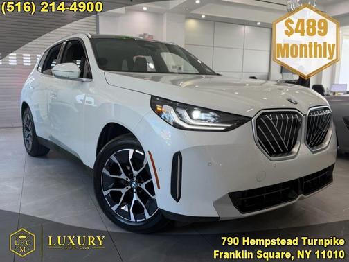 Mineral White Metallic 2025 BMW X3 30 xDrive