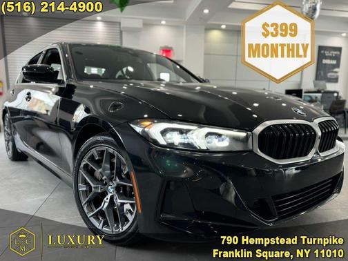Black Sapphire Metallic 2025 BMW 330 330i Sedan