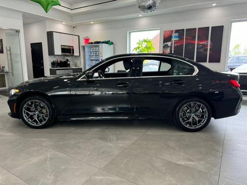 Black Sapphire Metallic 2025 BMW 330 330i Sedan