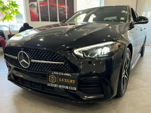 Black 2024 Mercedes-Benz C-Class C 300 4MATIC