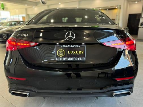 Black 2024 Mercedes-Benz C-Class C 300 4MATIC