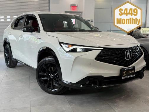 Platinum White Pearl 2025 Acura ADX A-Spec with Advance