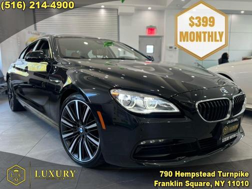Black Sapphire Metallic 2019 BMW 650 Gran Coupe xDrive