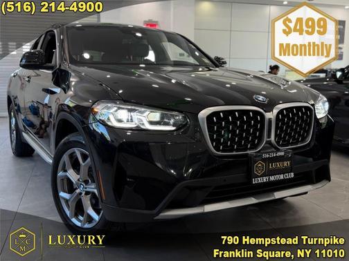 Black Sapphire Metallic 2025 BMW X4 xDrive30i