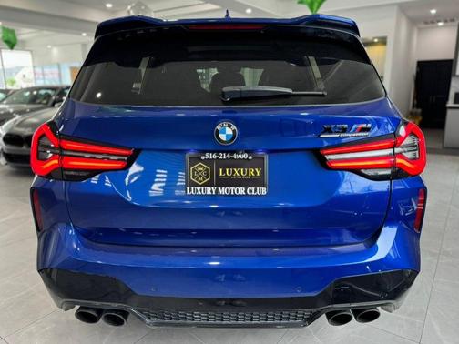 Marina Bay Blue Metallic 2022 BMW X3 M AWD
