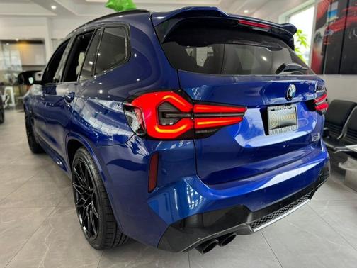 Marina Bay Blue Metallic 2022 BMW X3 M AWD