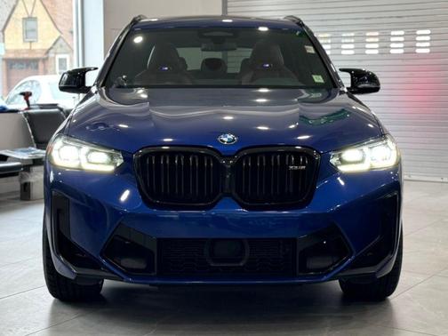 Marina Bay Blue Metallic 2022 BMW X3 M AWD