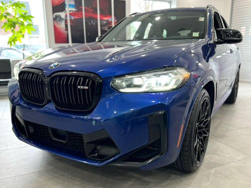 Marina Bay Blue Metallic 2022 BMW X3 M AWD