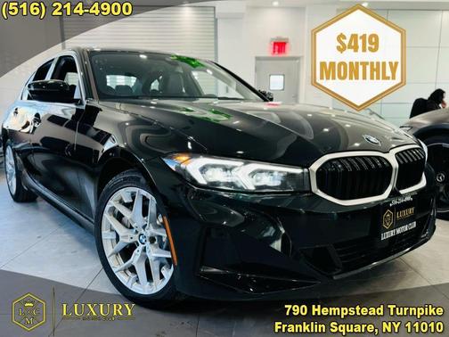 Jet Black 2025 BMW 330 xDrive