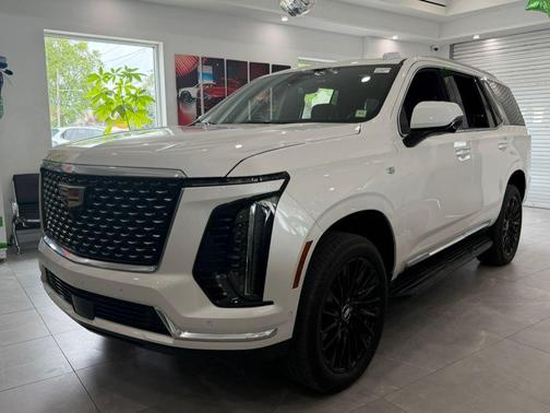 Crystal White Tricoat 2025 Cadillac Escalade Premium Luxury