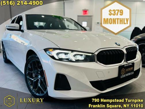 Mineral White Metallic 2025 BMW 330 330i Sedan