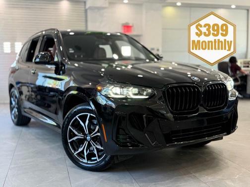 Black Sapphire Metallic 2023 BMW X3 xDrive30i