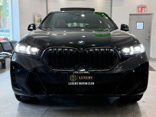 Black Sapphire Metallic 2024 BMW X6 xDrive40i