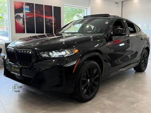 Black Sapphire Metallic 2024 BMW X6 xDrive40i