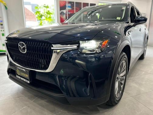 Deep Crystal Blue Mica 2025 Mazda CX-90 3.3 Turbo Preferred