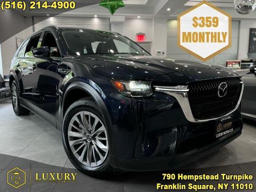 Deep Crystal Blue Mica 2025 Mazda CX-90 3.3 Turbo Preferred