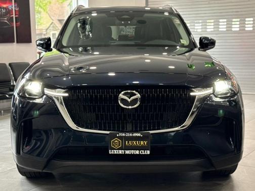 Deep Crystal Blue Mica 2025 Mazda CX-90 3.3 Turbo Preferred
