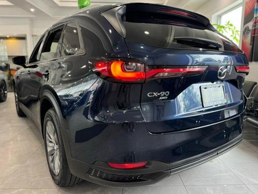 Deep Crystal Blue Mica 2025 Mazda CX-90 3.3 Turbo Preferred
