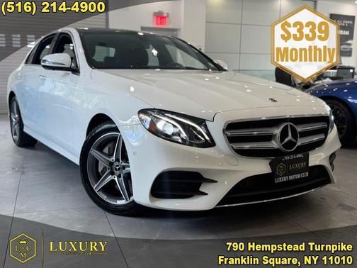 Polar White 2020 Mercedes-Benz E-Class 4MATIC