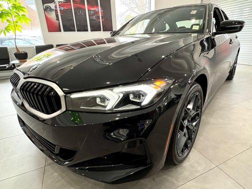 Black Sapphire Metallic 2025 BMW 330 330i Sedan