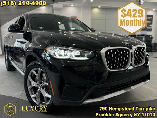 Black Sapphire Metallic 2023 BMW X4 xDrive30i