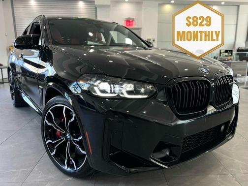 Black Sapphire Metallic 2025 BMW X4 M AWD