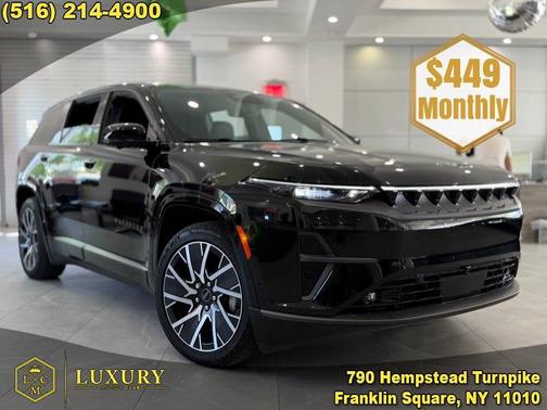 Diamond Black Crystal Pearlcoat 2025 Jeep Wagoneer S Limited