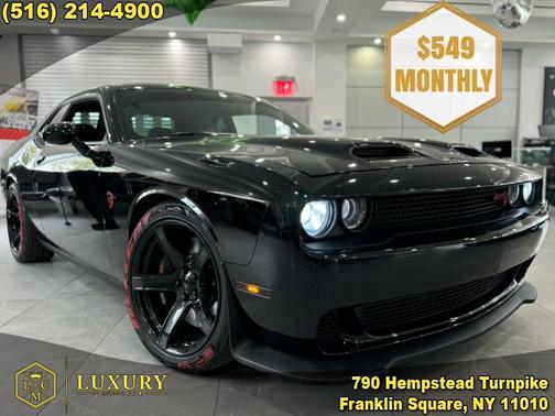 Pitch Black Clearcoat 2020 Dodge Challenger SRT Hellcat