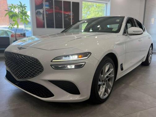 Alta White 2022 Genesis G70 2.0T AWD