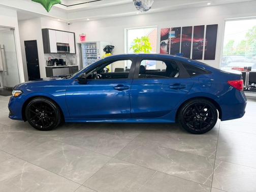 Aegean Blue Metallic 2023 Honda Civic Sport