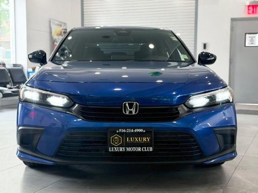 Aegean Blue Metallic 2023 Honda Civic Sport