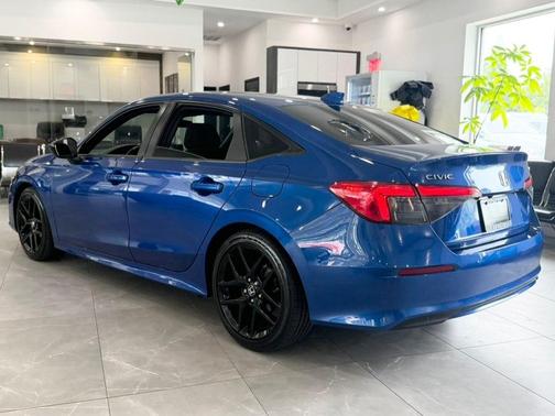 Aegean Blue Metallic 2023 Honda Civic Sport
